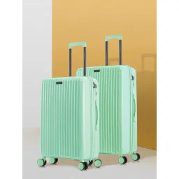 Nasher Miles Pondicherry Hard-side Polypropylene Luggage Set of 2 Mint Green Trolley Bags(65&75Cm)-picture-23