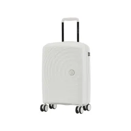 Nasher Miles Seattle White 8 Wheels Small Hard Cabin Trolley Bag-picture-45