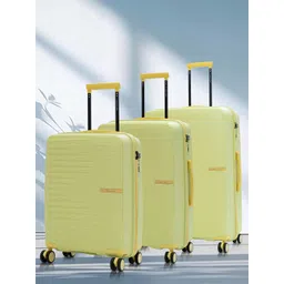 Nasher Miles Set Of 3 Havelock Textured Hard-Sided Trolley Bags-image-4