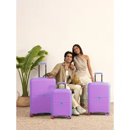 Nasher Miles Set Of 3 Textured Hard-Sided Trolley Bags-image-31