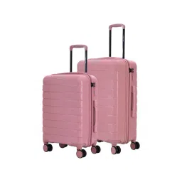 Nasher Miles Vienna Hard-Sided Luggage Set of 2 Pink Trolley Bag (55 & 65 cm)-picture-43