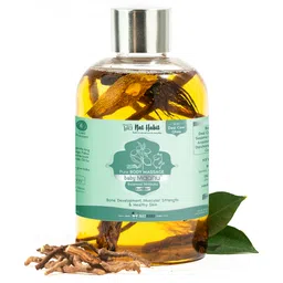nat habit baby Nat Habit 100% Natural Baby Massage Oil Baby Maahu - 200 ml-picture-32