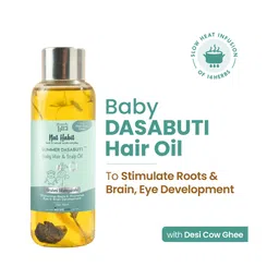 nat habit baby Nat Habit Ayurvedic Baby Scalp & Hair Oil - 110 ml-picture-34