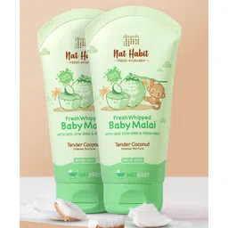 nat habit baby Nat Habit Fresh Whipped Baby Malai Tender Coconut Pack of 2 Lotion (Body Lotion) 120 ml Pack of 2-picture-18