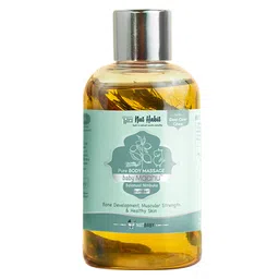 nat habit baby Nat Habit Summer Maahu Baby Massage Oil - Balamool Nimbuka For Bone Development, Muscular Strength & Healthy Skin - Suitable For Ages 0 to 12 years, 100ml-picture-19