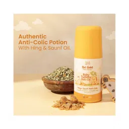 nat habit baby Nat Habit Tummy Roll-On | Hingu Saunf Anti-Colic | Ayurvedic Baby Relief for Colic, Bloating & Digestion | 100% Natural & Chemical-Free (40 ml) image 1