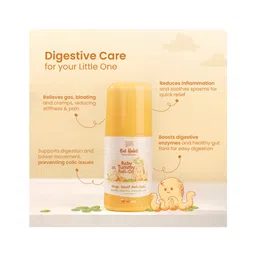 nat habit baby Nat Habit Tummy Roll-On | Hingu Saunf Anti-Colic | Ayurvedic Baby Relief for Colic, Bloating & Digestion | 100% Natural & Chemical-Free (40 ml) image 4