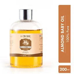 nat habit 100% Pure Baby Oil (Almond) For Massage, Hair Growth & Skin With Vit.E,Omega 3,6-picture-13