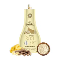 Nat Habit Fresh Ksheer Lepa Banana Mulethi Face Mask 40gm-picture-28