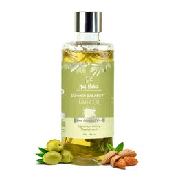 Nat Habit Olive Almond Vit-E Summer Dasabuti Light  Non-Sticky Hair Oil- 200ml image 1
