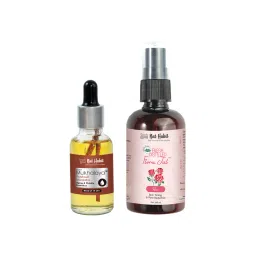 Nat Habit Pure Mukhalaya Patchouli Manjistha Facial Oil & Floral Jal Rose Water Toner-picture-28