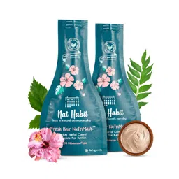 Nat Habit Set of 2 Five Oil Hibiscus Hair NutriMask for Hair Growth  Frizzy Hair-40g Each-picture-28