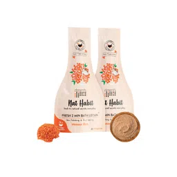 Nat Habit Set Of 2 Fresh 2-Minute Masoor Rub Bath Ubtan 80 gm Each-picture-35