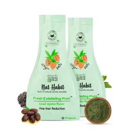 Nat Habit Set of 2 Fresh Exfoliating Mura Face Exfoliator with Urad  Jojoba - 25 g Each-picture-14