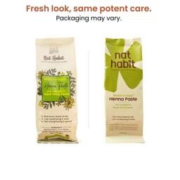 Nat Habit Set Of 2 Henna & Indigo Powder Hair Mask- 220 g Each image 2