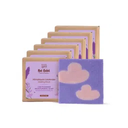 Nat Habit Set Of 6 Cold Processed Himalayan Lavender Soap- 125 g Each-picture-41