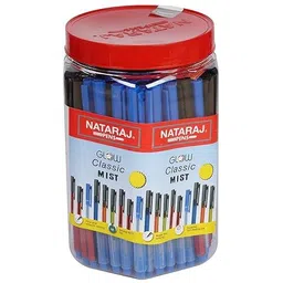 nataraj Glow Classic Mist Ball Pen | Comfortable Writing with Non Fading Ink Ball Pen-picture-23
