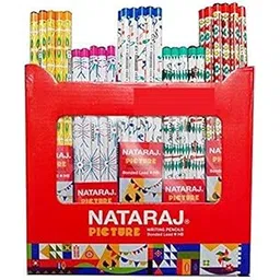 Nataraj Wooden Picture Pencils (Pack Of 50 Pencils 5 Sharpener Free)-picture-10