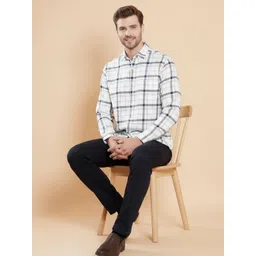 Native Bull Classic Fit Checked Long Sleeves Cotton Casual Shirt-picture-31