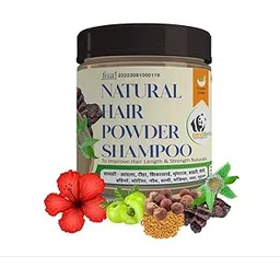 Natural Hair Powder Shampoo, 100% Natural Ingredients, For Hair Growth and Dandruff Control,Made with 13 Natural herbs-picture-16
