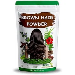 Natural Health & Herbal Products Brown Hair Color Powder for Men & Women – Pure Botanical Blend with Henna & Natural Herbs – Ammonia-Free, Long Lasting Shine, Grey Coverage – 50g Eco Refill Pack-picture-30