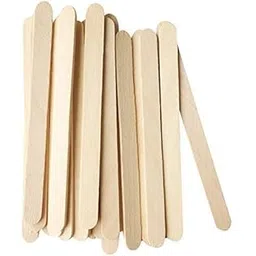 Natural Wood Craft Sticks, 100 Pieces, Smooth Finish Popsicle Sticks for DIY, Arts and Crafts Smooth Finish Craft Sticks (100)-picture-22