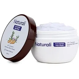 Naturali Anti-Hairfall Hair Mask With Rosemary, Ginseng & Biotin | Repairs Damaged Hair | Promotes Hair Follicle Growth | Paraben & Mineral Oil Free | 200ml-picture-15