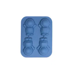 NATURALLY YOURS Blue Silicone Astronaut Ice Ball Tray with Clear Lid-picture-12