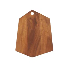 NATURALLYOURS Brown Acacia Wood Hexagon Board image 5