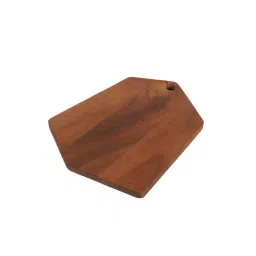 NATURALLYOURS Brown Acacia Wood Hexagon Board image 3