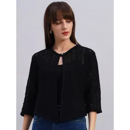 NATURE CRAFT Women Sheer Shrug-picture-23