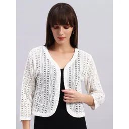 NATURE CRAFT Women Sheer Shrug-picture-39