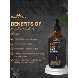 Nature Glow Herbal Pro Keratin Hair Serum - 30 ml image 5