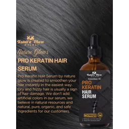 Nature Glow Herbal Pro Keratin Hair Serum - 30 ml image 4
