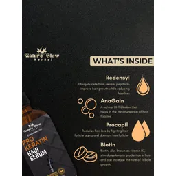 Nature Glow Herbal Pro Keratin Hair Serum - 30 ml image 2