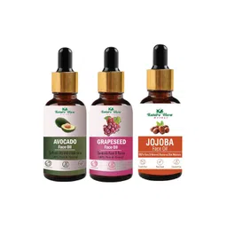 Nature Glow Herbal Set Of 3 Avocado With Grapeseed & Jojoba Facial Oil- 15 ml Each-picture-24
