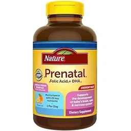 Nature M Prenatal. Folic. Acid With DHA, 150 Softgels-picture-10