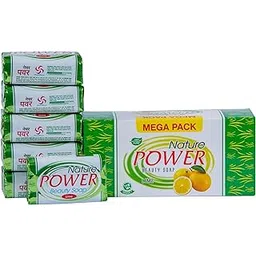 Nature Power Beauty Soap (Pack Of 6) -125G |Soft, Radiant & Glowing Skin| Tfm 76% Grade 1 Soap| 100% Vegan | Suitable For All Skin Types (Lemon)-picture-18