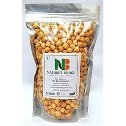 Nature's Bridge Roasted Chana | Roasted Gram (Without Skin) | Roasted Chhila Chana - 900 Gm-picture-11