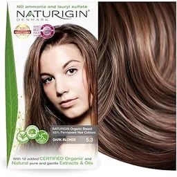 Naturigin Permanent Hair Color, Dark Blonde 5.3, 200g-picture-20