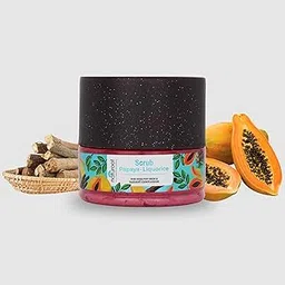 Naturoot Whitening Body Scrub, with Papaya and Liquorice Extract, for All Skin Types (190g)-picture-38