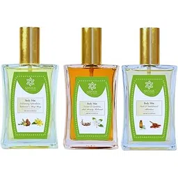 NATUUR - Cedarwood & Ylang Ylang, Vetiver & Gardenia, Sandalwood & Musk body Mist - 100ml (Each) Pack of 3 | For Relaxing & Attraction and Enlivening Aphrodisiac-picture-48