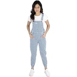 naughty dungaree Women's Full-Length Red Cotton Dungaree | Regular Fit Red Dungaree for Women | Cotton Dungaree for Women (Tshirt Not Included)-picture-22