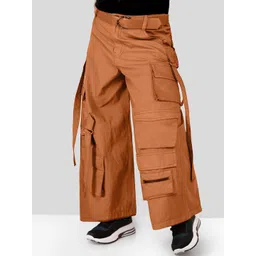 Naughty Ninos Boys Comfort Loose Fit Easy Wash Cargos Trousers-picture-18