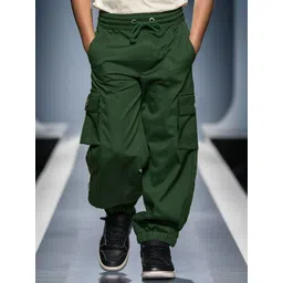 Naughty Ninos Boys Relaxed Easy Wash Cargos Trousers-picture-23