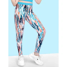 Naughty Ninos Girls Skinny Fit Printed Jeggings-picture-15