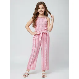 Naughty Ninos Girls Striped Basic Jumpsuit-picture-16