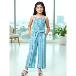 Naughty Ninos Girls Striped Basic Jumpsuit-picture-17