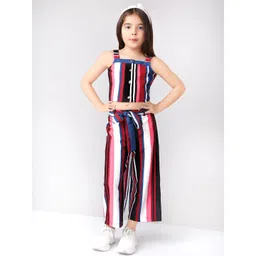 Naughty Ninos Girls Striped Top with Palazzos-picture-32