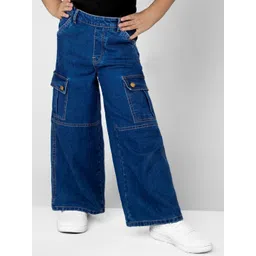 Naughty Ninos Unisex Kids Comfort Bootcut Mid-Rise Jeans-picture-18